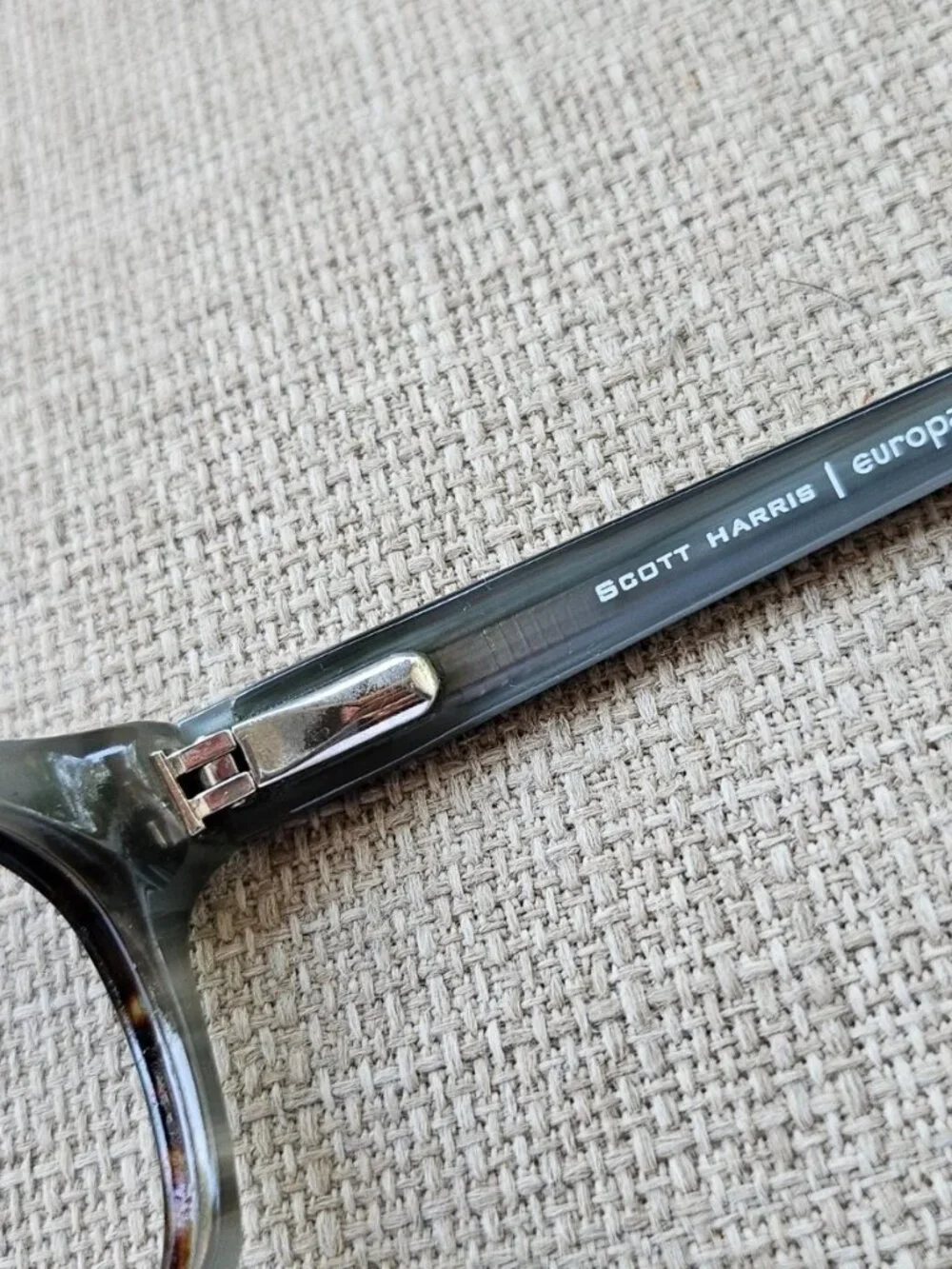 Scott Harris Women Eyeglasses Frame EUROPA 344 Eyewear Dark Brown Glasses Frame